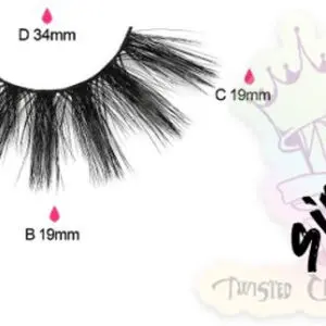Siren false lashes and logo