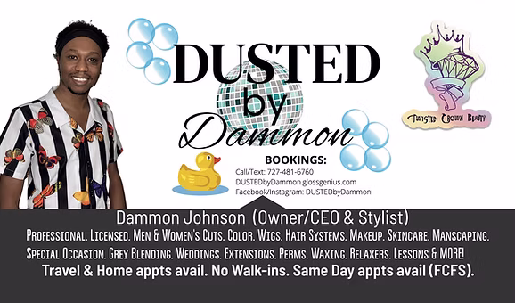 Professional stylist contact information